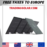 EcoFlow-Panneau Solaire Photovoltaïque Pliable et Portable, Accessoire de Production d'Massage pour le Ménage, l'Extérieur, le C