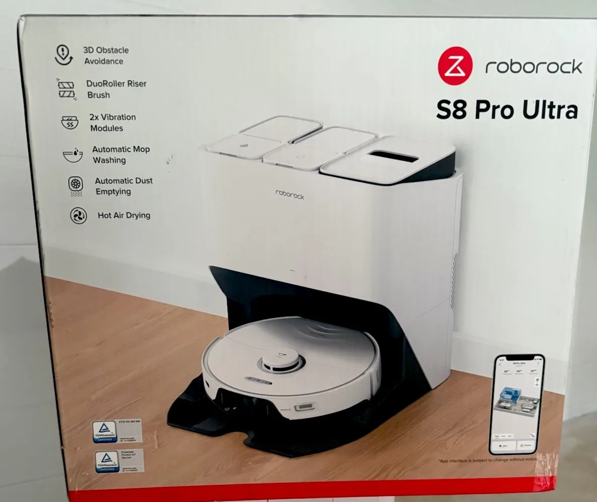 Orijinal Roborock S8 Pro Ultra Robot Süpürge ve Paspas