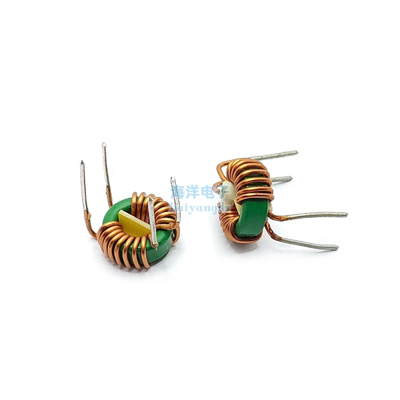 Horizontal 14*9*5 300uH*1.0 wire / 800uH*0.8 wire ring common mode inductor