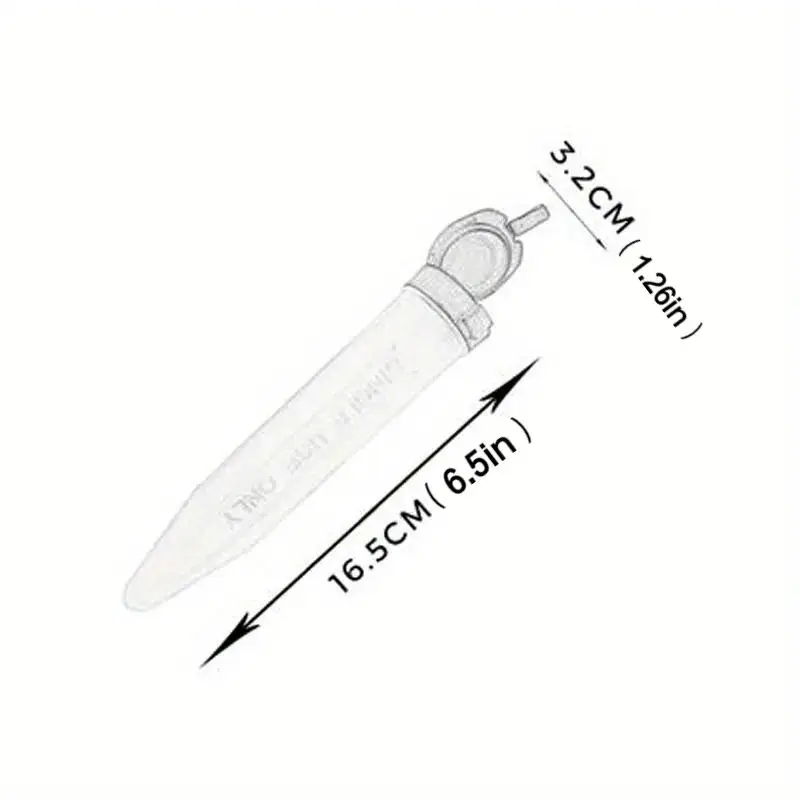 حاوية حادة لتخلص من الإبر، إبرة متعددة الاستخدام، صندوق نفايات مقاوم للثقب، 0.1 لتر، أحمر