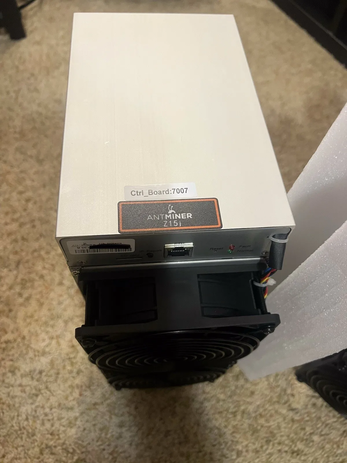 WINNER Bitmain Antminer Z15 Pro 840KSol/s 2780W Equihash Crypto Mining Machine