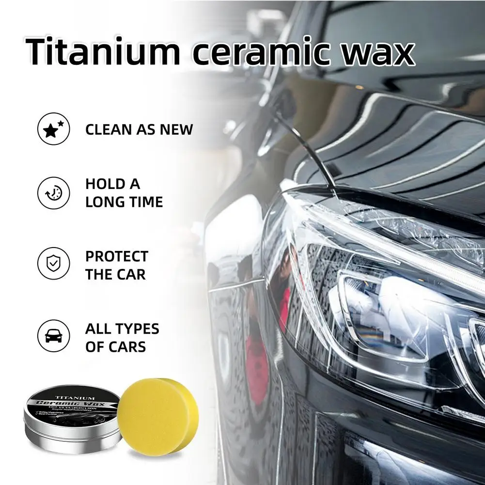 Car Coating Polishing Wax Nano-level Polishing Car Polishing Fadin Interior Car Wax Wax Panel Anti Car Renewal Wax Agent Co G7F3