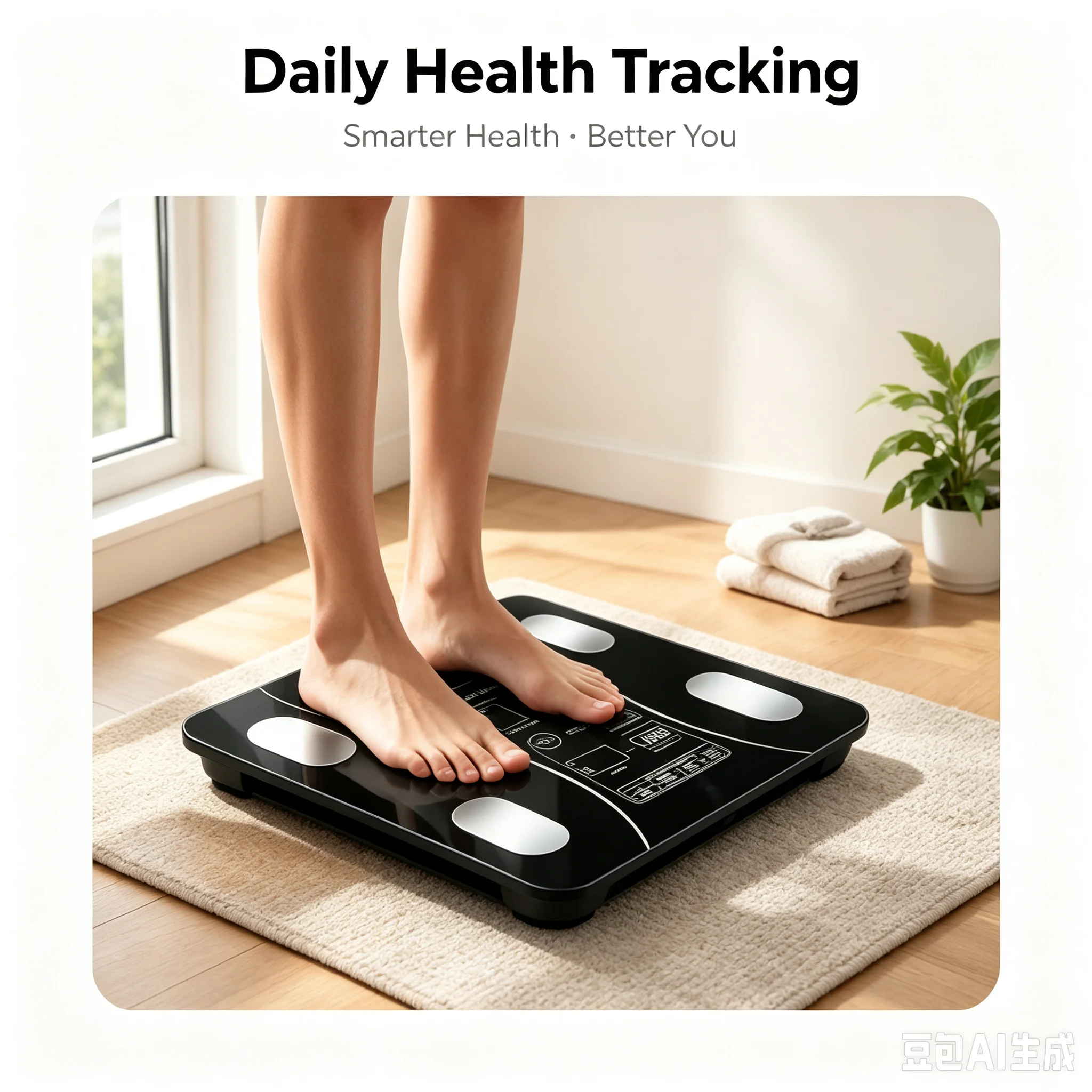 Digital Body Weight Scale - Báscula Digital de Grasa Corporal, Analizador