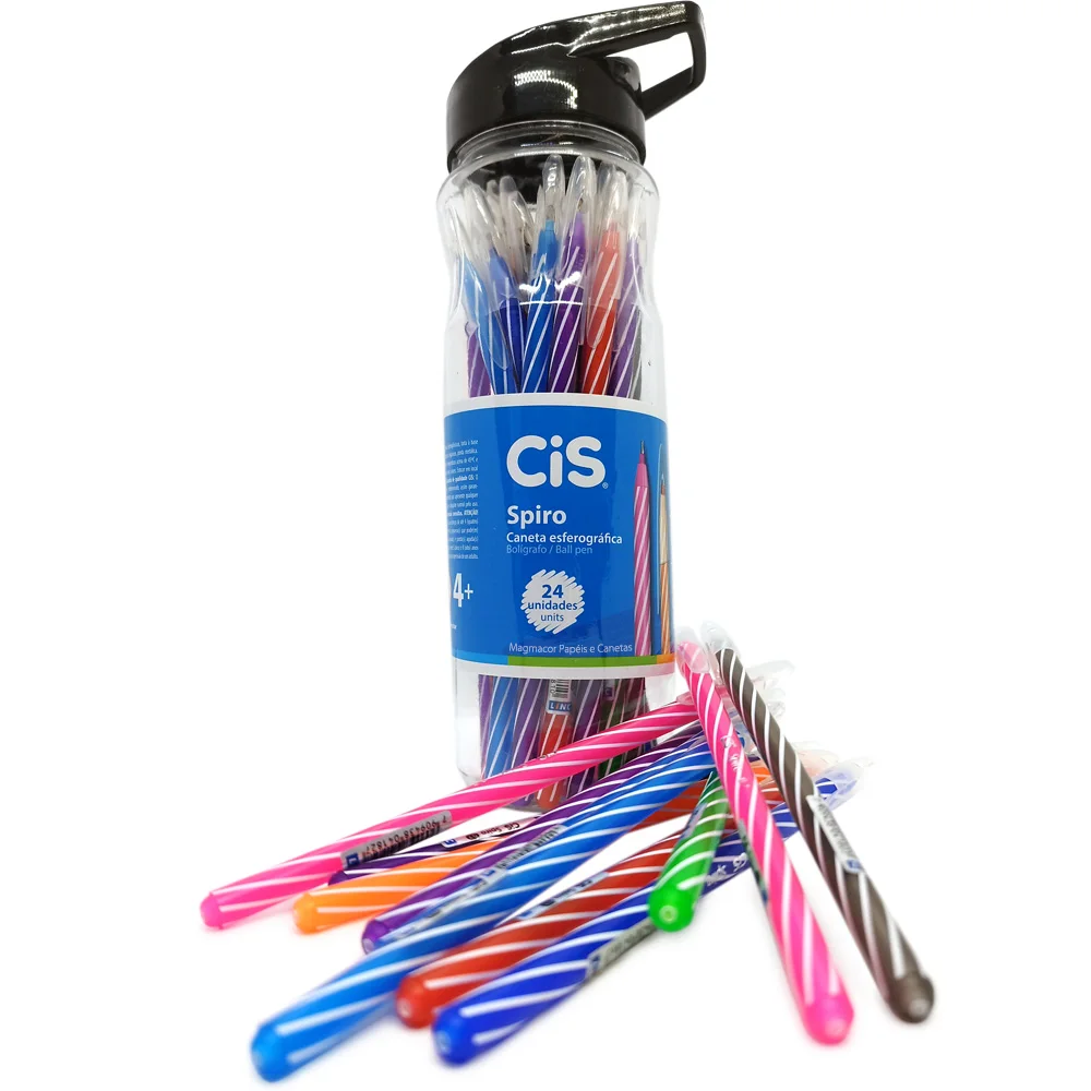 Spiro Pen CiS Colorful Bottle Pot-24 Units