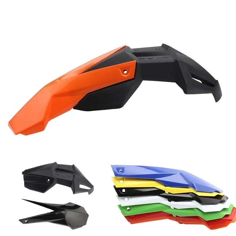 AliExpress PowerMotor For KTM EXC Front Fender Motorcycle Mudguard Universal Removable for Kawasaki KLX Yamaha YZF Honda CRF Dirt Pit Bike Motocross