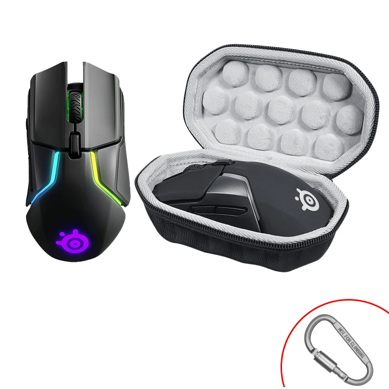 EVA Hard Storage Bag Hanging Mouse Case For Steelseries Rival 650 Mouse