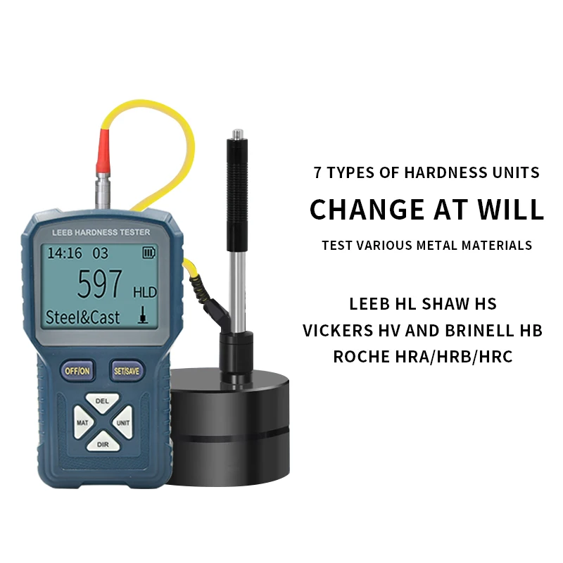 Leeb Hardness Tester Impact Hardness Tester Portable Hardness Tester For Industrial Maintenance