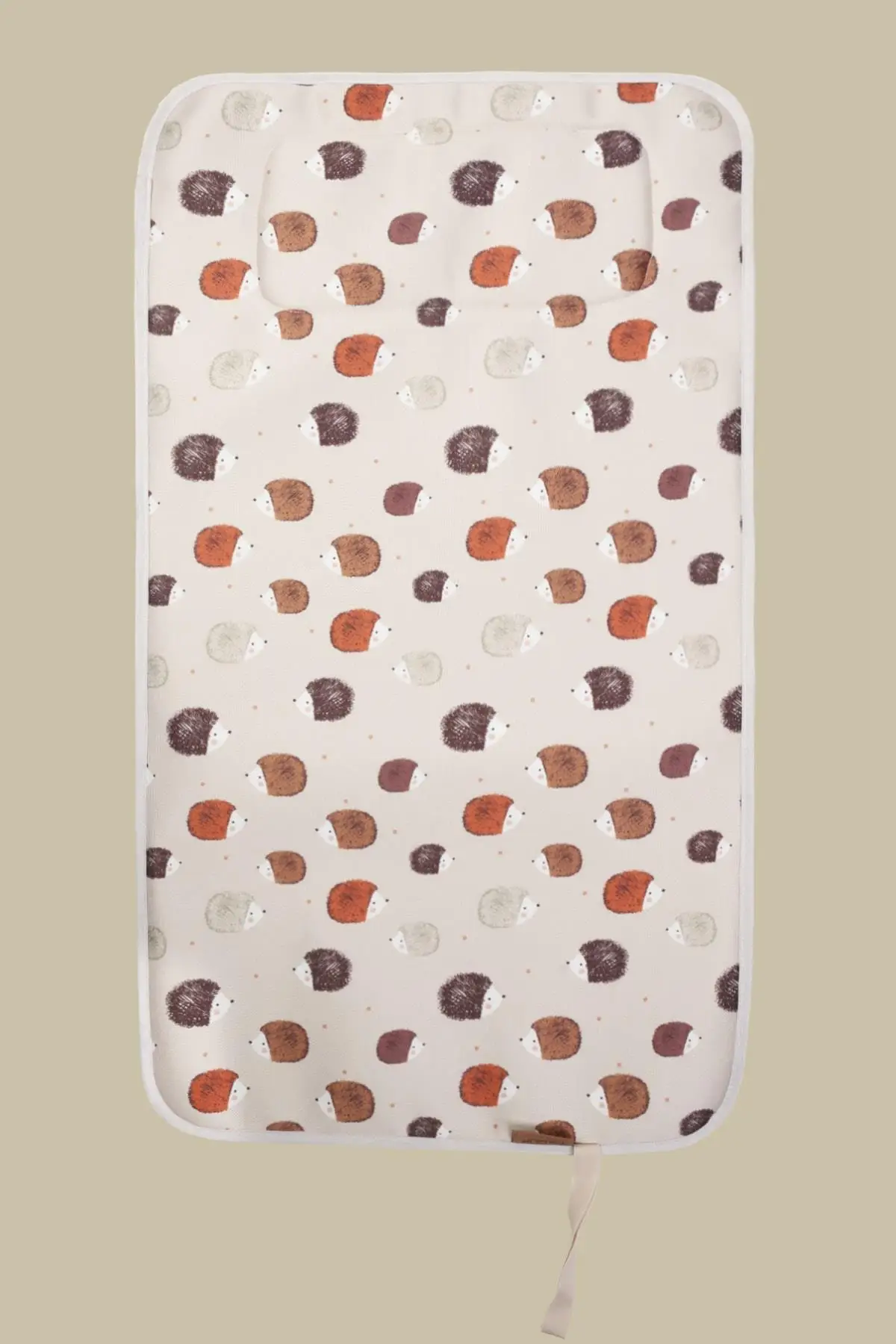 Cambiador de pañales plegable para bebé, alfombrilla de esponja, impermeable, para recién nacido