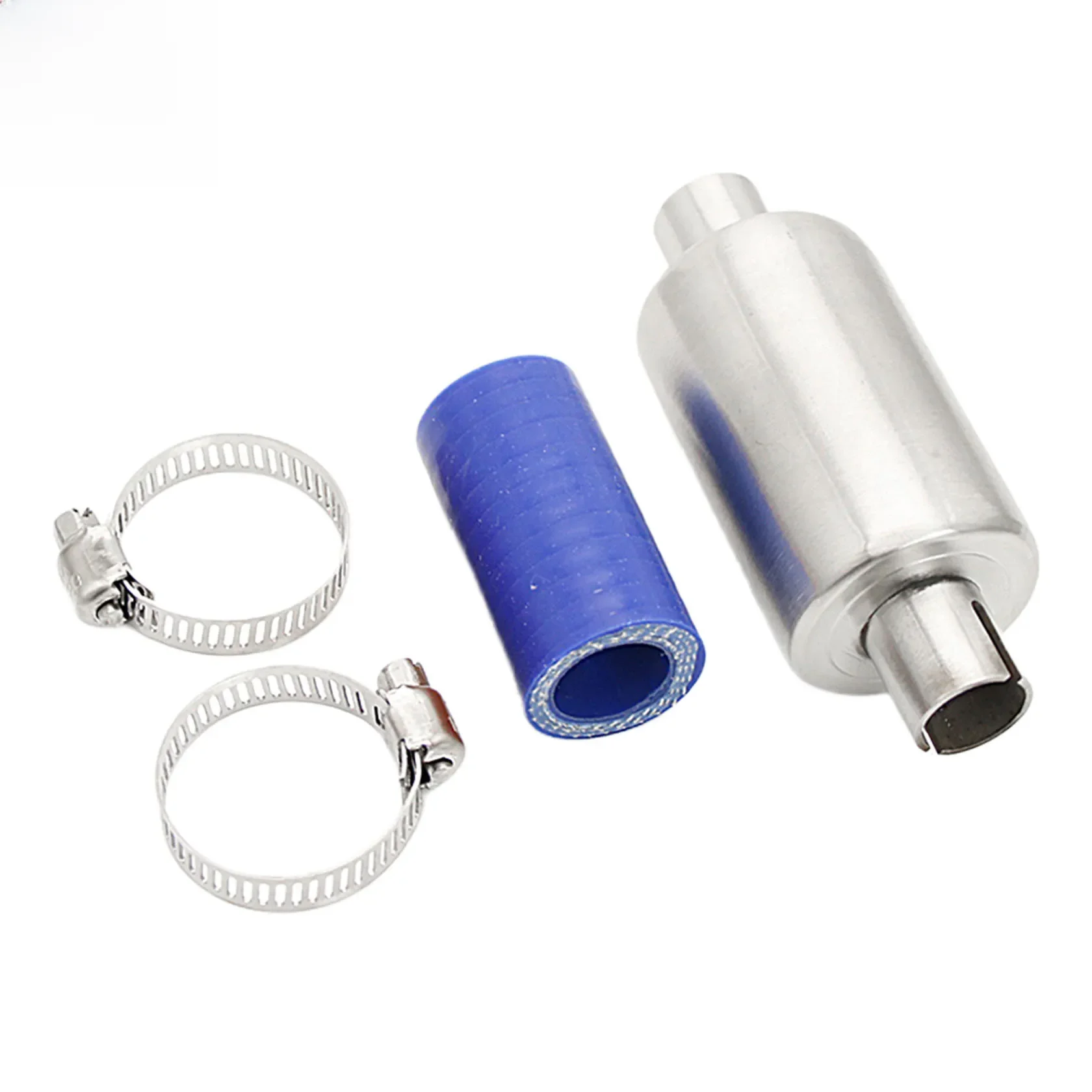 Tłumik rury wydechowej ze stali nierdzewnej do samochodów 1/5 HPI ROFUN ROVAN KM BAJA 5B 5T 5SC Losi 5ive-t Redcat FG Buggy Truck Parts — 2