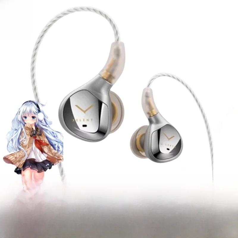 Xelento drugiej generacji metalowe słuchawki douszne IEM Origin, redukcja szumów HIFI, monitorowanie, przetwornik Tesla, wtyk MMCX, słuchawki douszne IE600 IE900 — zdjęcie produktu 7