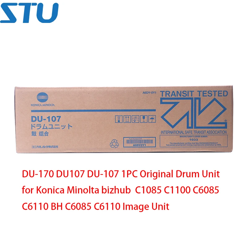 

DU-170 DU107 DU-107 1PC Original Drum Unit for Konica Minolta bizhub Press C1085 C1100 C6085 C6110 BH C6085 C6110 Image Unit