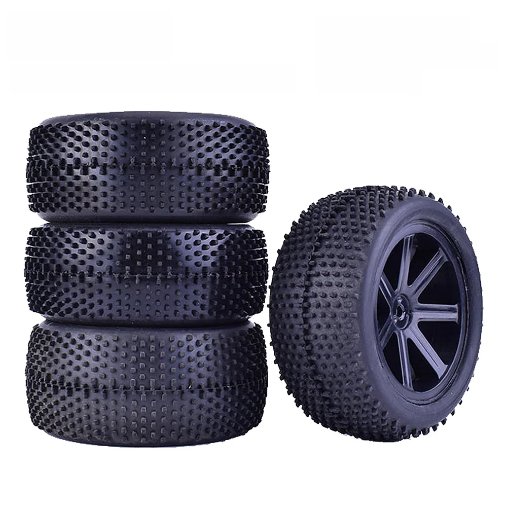 ZD Racing – jante de moyeu de roue et pneus en caoutchouc de 85mm, pour voiture tout-terrain RC 1/10, pneus Buggy, pièces de rechange, accessoires, 4 pièces
