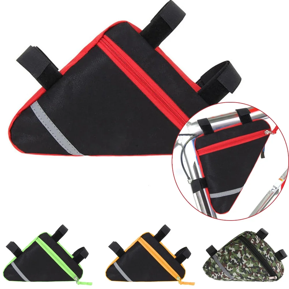 Bolsa de tela para bicicletas, acessórios de bike com malho impermeável