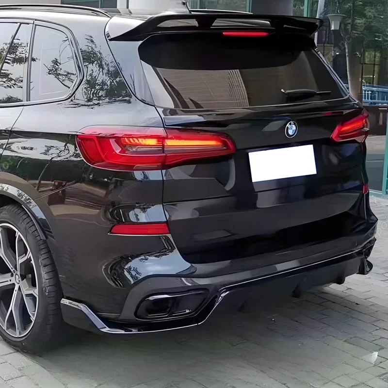 Achter spoiler lip voor BMW X5 G05 30d 40d 40i 45e M50i M50d M Performance Style 2019-2024 carrosseriekits accessoires - afbeelding 2