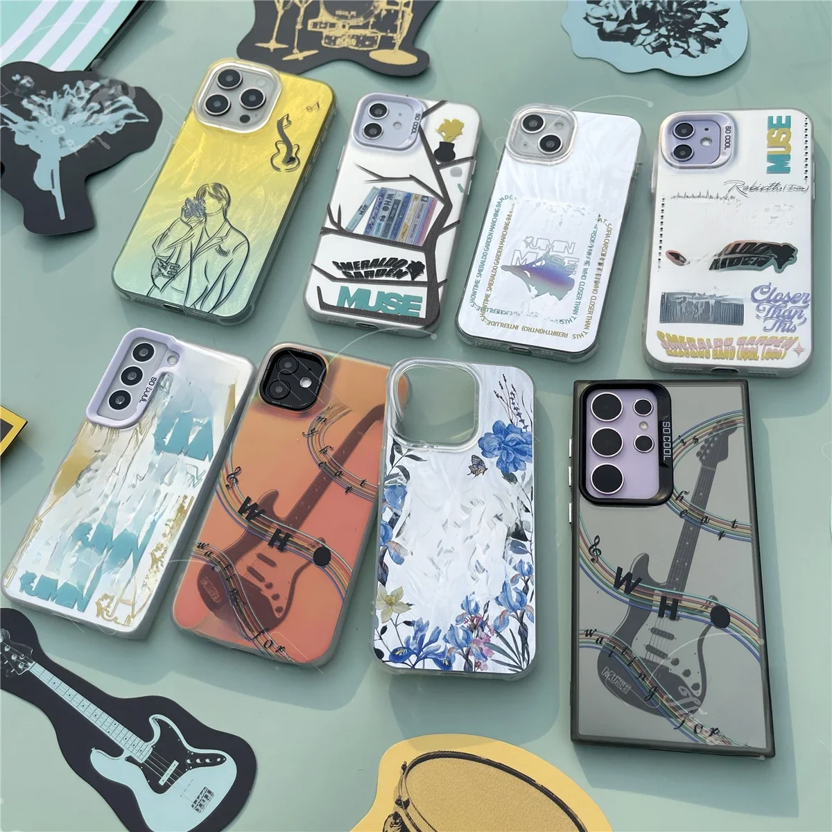 Coque de téléphone JIMIN MUSE pour Samsung Galaxy S24 FE S25 ULTRA S23 FE A06 A05S A16 A15 A35 A55 A32 A34 A25 A24 A23 A54 A14 S22 S20FE