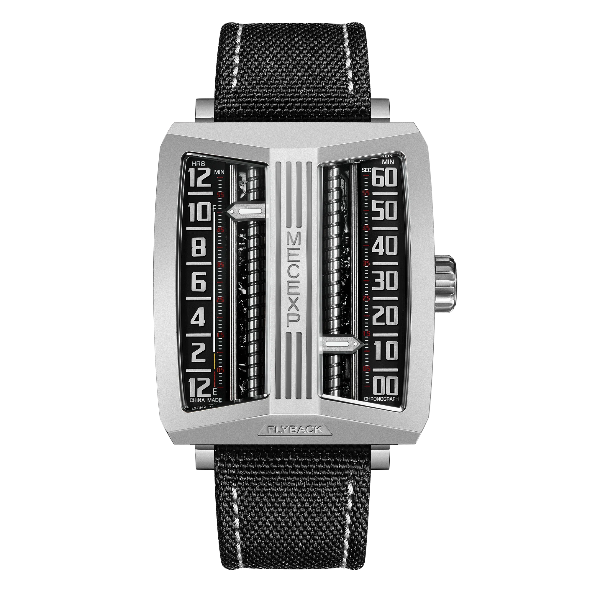 MECEXP MS1001 Titanium Special Edition Mechanical Male Luxury Wrist Watch Waterproof Sapphire Crystal Dial Window Luminous