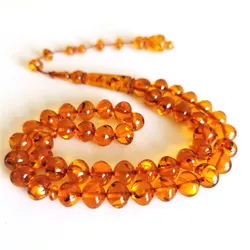 muslim tasbih prayer beads gifts 10*9mm 45beads Amber Color Resin Islamic rosary tesbih masbaha sibha
