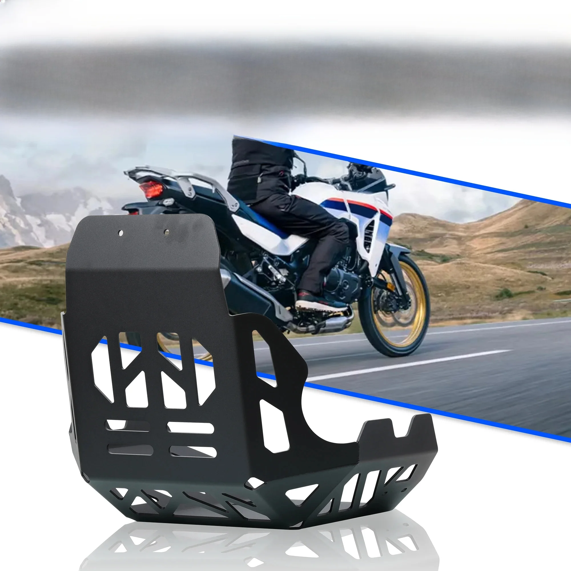 Voor Honda TRANSALP XL750 XL 750 Motorfiets TRANSALP750 Onder Motor Chassis Bodem Bescherming Buik Pan Skid Plate Cover Guard - afbeelding 2