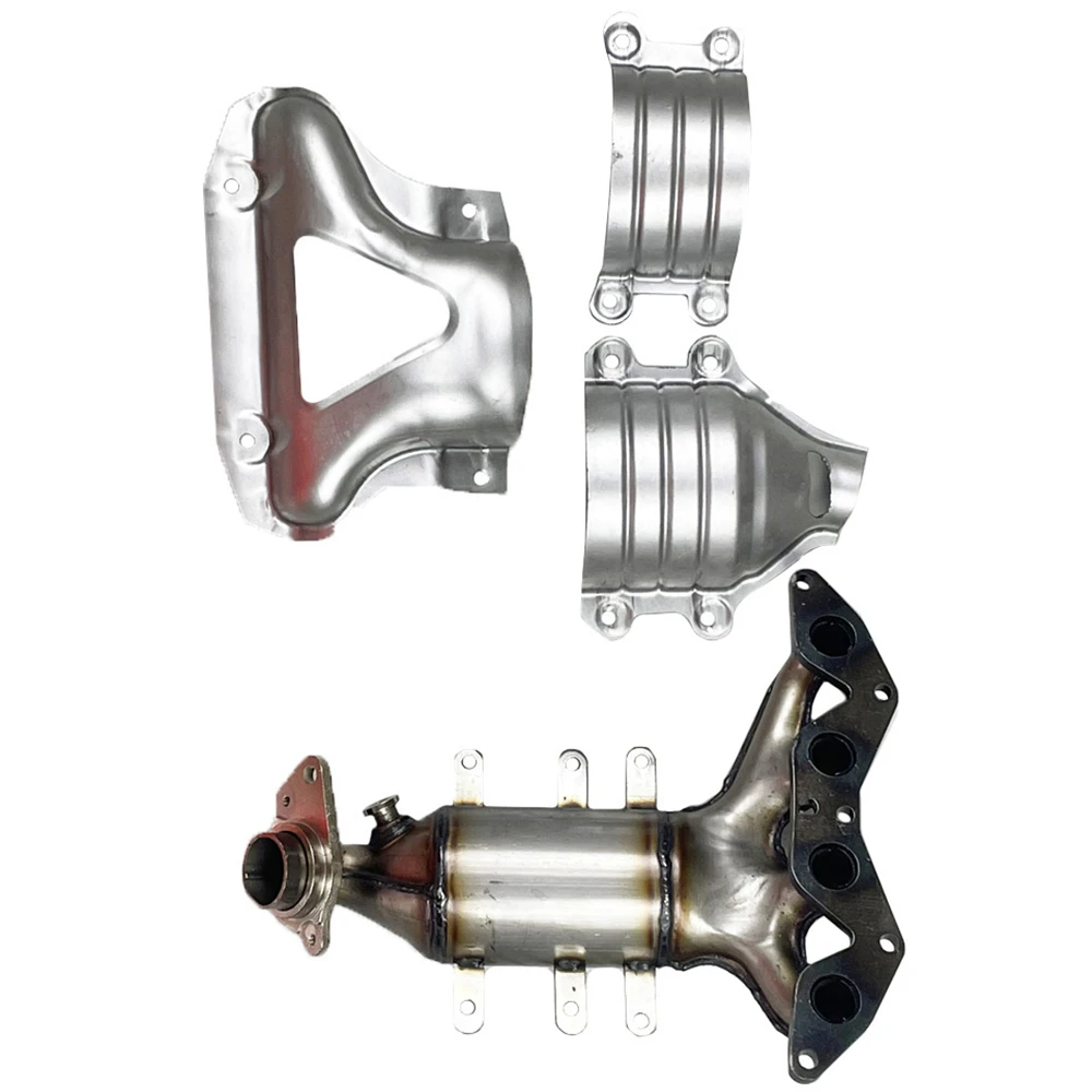 Catalytic Converter w/Gasket Set Exhaust Manifold Headers For 2001-2005 Honda Civic 1.7L L4 SOHC