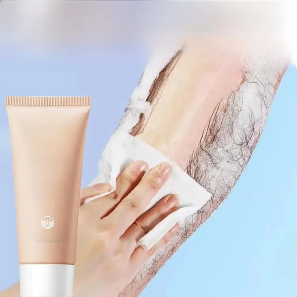 Crème dépilatoire indolore pour hommes et femmes, jambes, ati elles, blanchissant, produits de soins corporels, 1 pièce, 60g