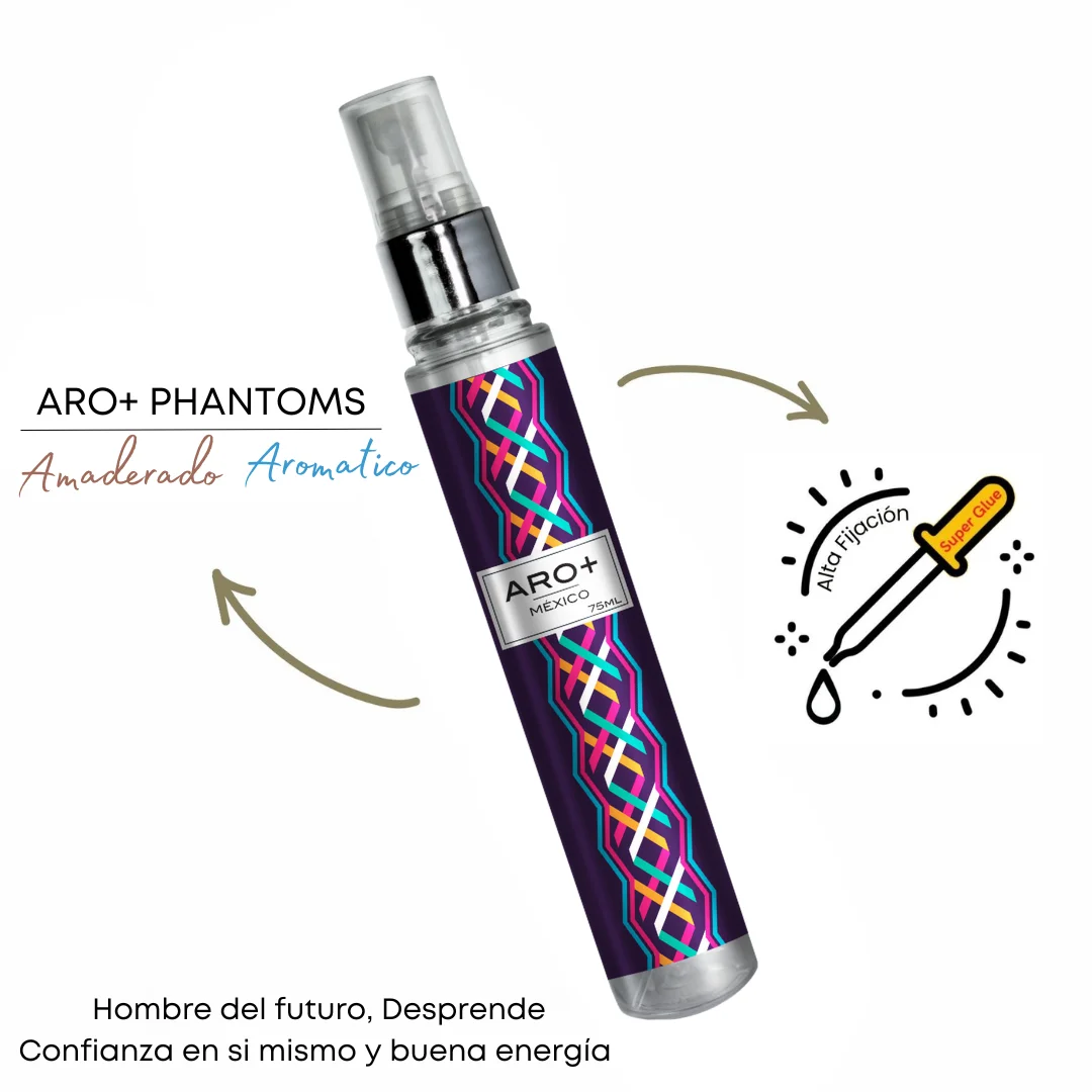 Aro+ Phantoms Perfume Caballero Con Esencia De Larga Duración y Alta Fijación Para Hombre