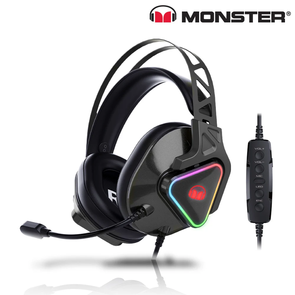 Monster AIRMARS N3S ENC RGB 7.1 Gaming Headset