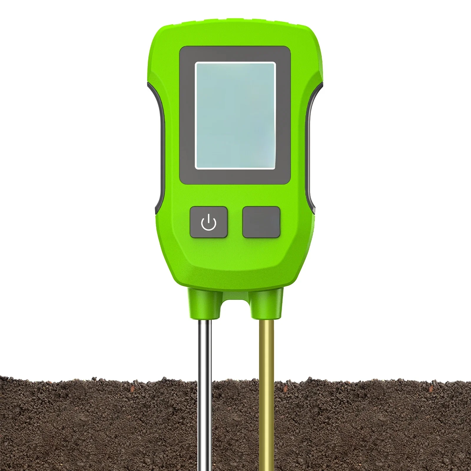 Testeur de sol numérique LCD 3 en 1, PH/humidité/température, compteur de sol de haute précision avec rétro-éclairage pour plantes d'intérieur, jardin, pelouse, ferme