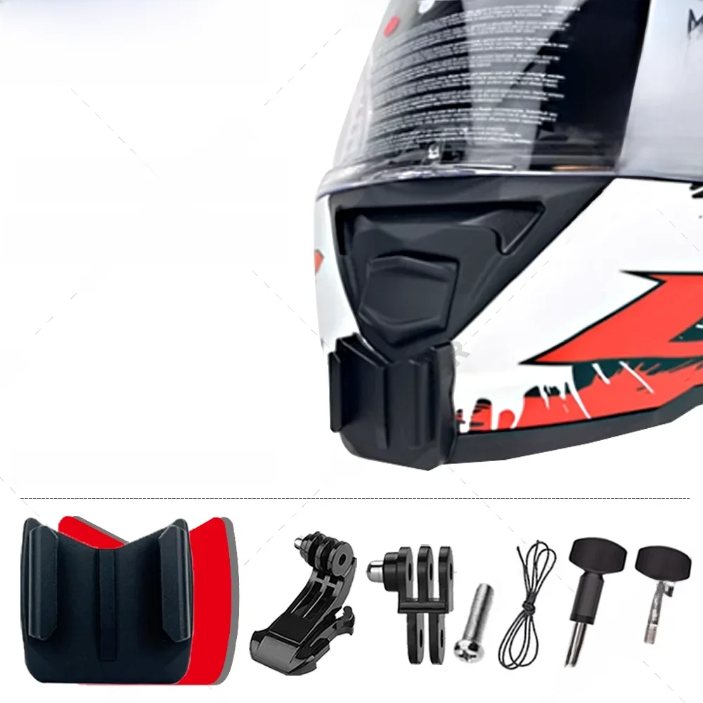 Uchwyt na kask LS2 FF800 do GoPro12 11 10 9 DJI Action3/4 Insta360 Ace Pro X4 X3 Akcesoria do kamer sportowych — zdjęcie produktu 6