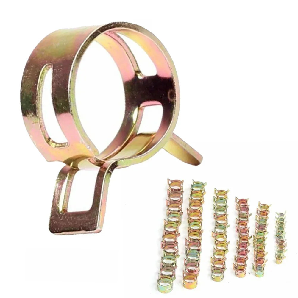 Tubo de Mangueira Air Tube Clamps, Spring Clip, Fuel Water Line Fastener, 5mm, 6mm, 7mm, 8mm, 9mm,