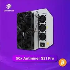 FA  Buy 50x Bitmain Antminer S21 Pro (11.7PH) - Bitcoin Miner (BTC)