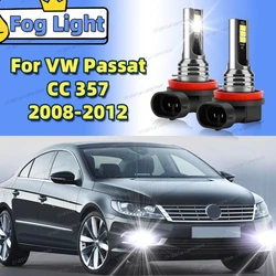 LED Fog Light Bulbs Canbus Car Front Lamp For Volkswagen VW Passat CC 357 2008 2009 2010 2011 2012 Auto Accessories 6000K