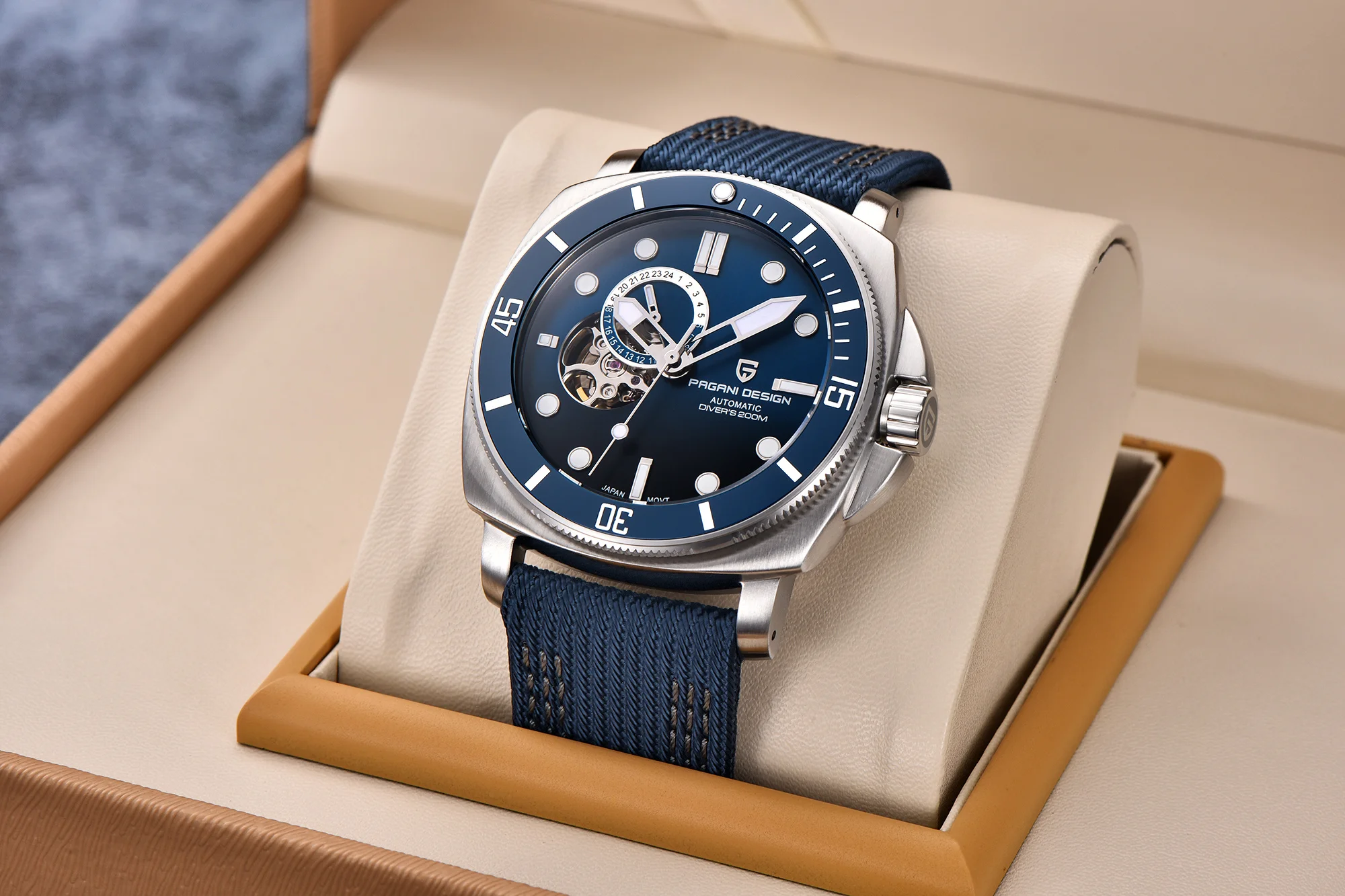 2026 New PAGANI DESIGN Brand Automatic Luxury Watch For Men Mechanical Japan Movt Men Watch 100M Waterproof 316L All Steel Watch