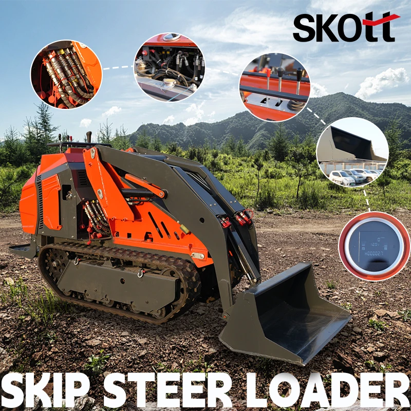 

Factory Price Skid Steer Loader | CE & ISO, Customized Design, High Performance Hydraulics