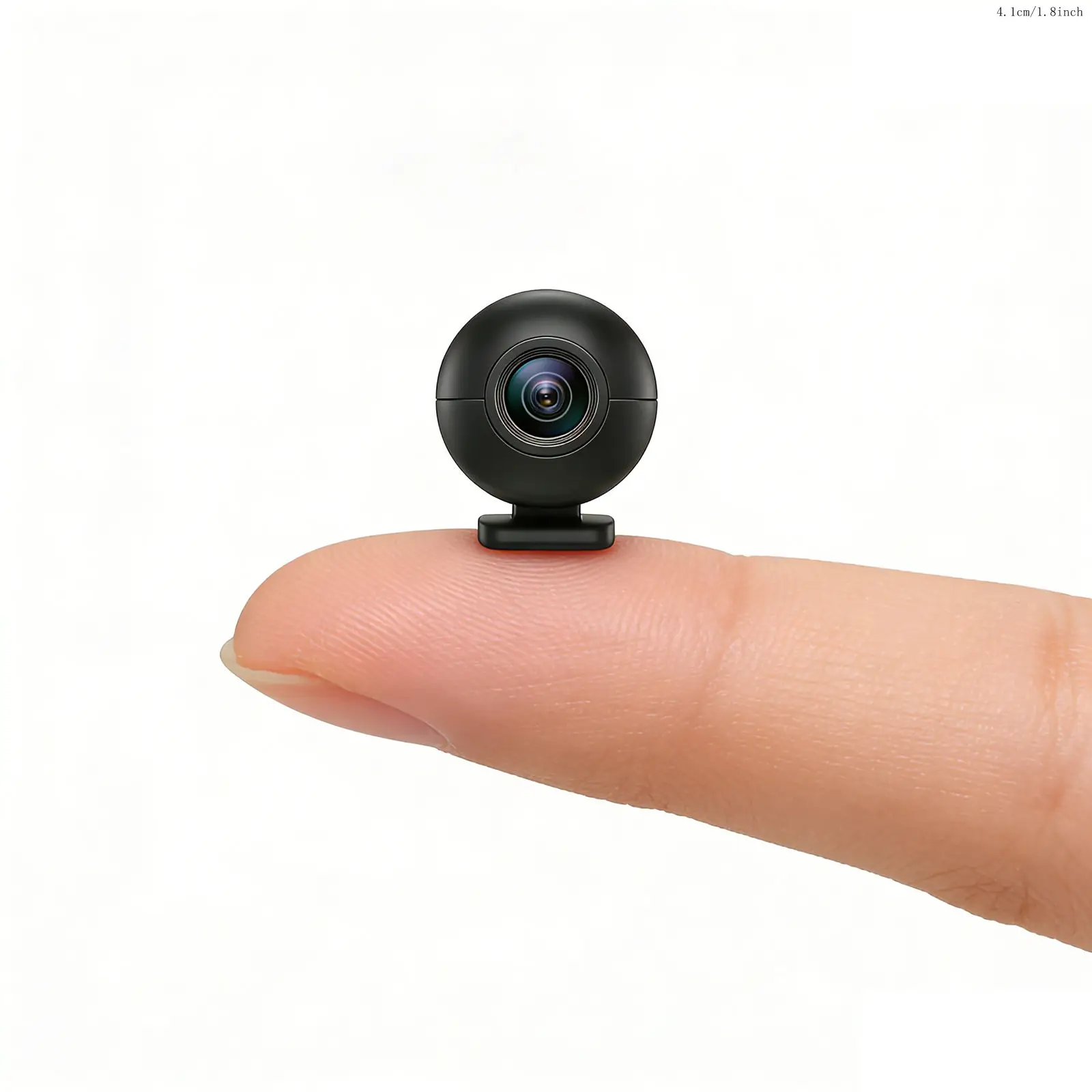 Cámara R27 de solo 0.9 pulgadas con audio/video, cámaras pequeñas para uso doméstico en interiores, visión nocturna y detección de movimiento