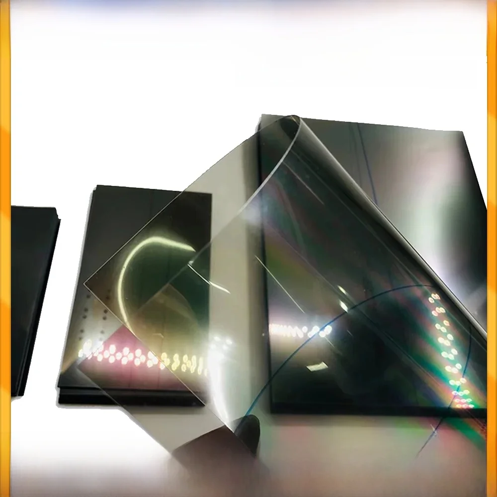 10 SZT. Uniwersalne arkusze polaryzacyjne OLED do ekranów LCD Samsung HUAWEI iPhone iPad, folia dyfuzyjna polaryzacyjna, części zamienne do filtrów — zdjęcie 2