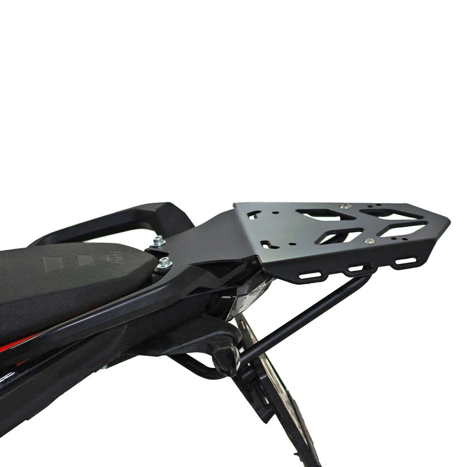 For KTM 250 / 390 Adventure Luggage Carrier Cargo Rear Rack Shelf Ball Bag Iron Black Top good condition 2020-2022 compatible