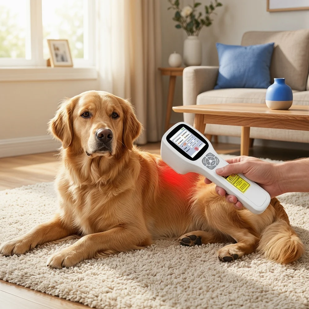 

Dawfek 25 Diodes Cold Laser Therapy Device 650nm 808nm 905nm 980nm NIR Light For Dogs Cats Physical Therapy Sports Injuries Wound Healing