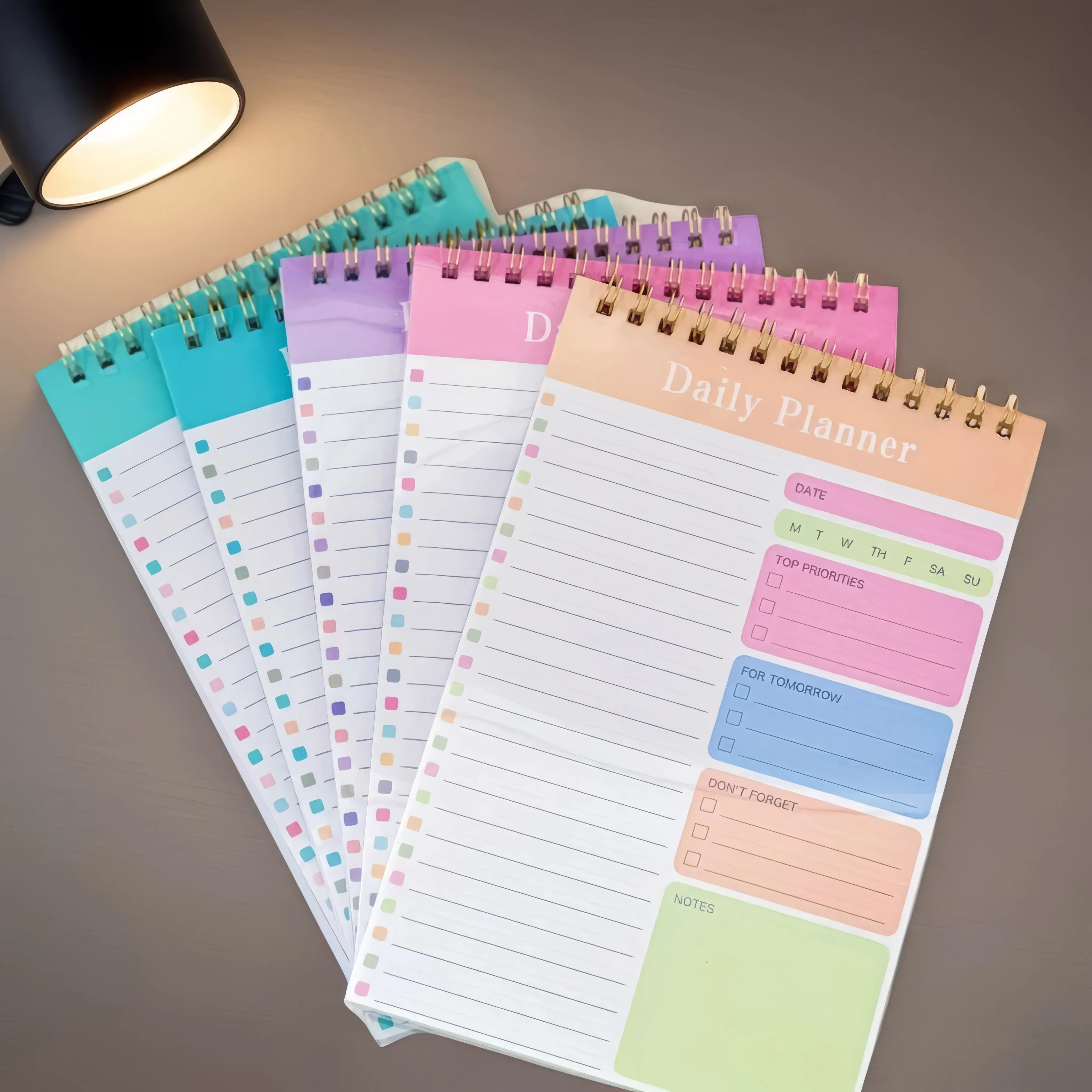 1 PCS-A5 Plan Notebook Portable Easy-to-Use Quick Planning Journal for Office School Daily Organizing