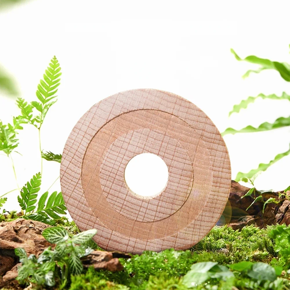 Désodorisant de voiture de remplacement, 2 pièces, copeaux de bois de hêtre, comprimé, parfum automobile, recharge de parfum, hêtre naturel pour huiles professionnelles