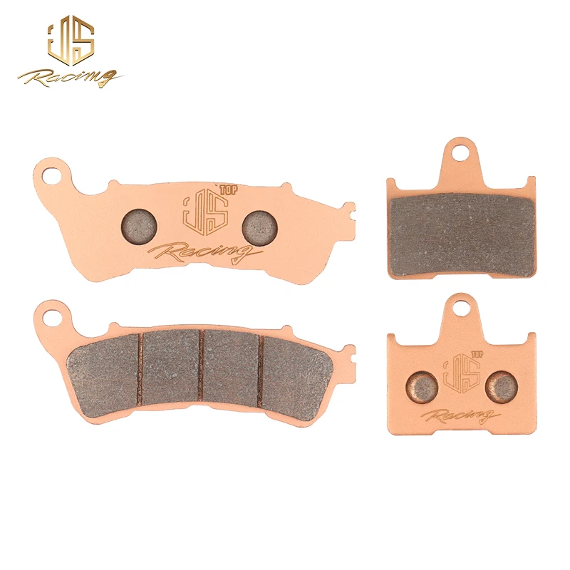 JSRAOIMG Motorcycle GG Sintered Front Rear Brake Pads For HARLEY XL 883 L Super Low XL 1200 C Sportster Custom CA/CB 2014 2015