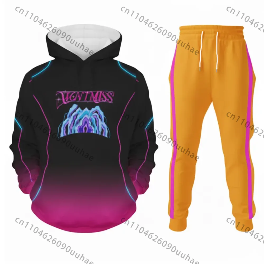 

2025 Casual KPop Demon Hunters Mira Saja Boys Hoodie Suit Fashion Pullover Suits Fall Winter Long Sleeve Cosplay Hoodie Gift