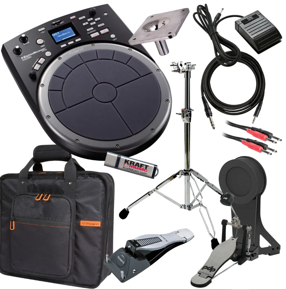 Roland HandSonic HPD-20 คอนโทรลเลอร์เพอร์คัชชันดิจิตอลแบบมือถือ คุณภาพใหม่ ยังไม่ได้เปิดใช้งาน