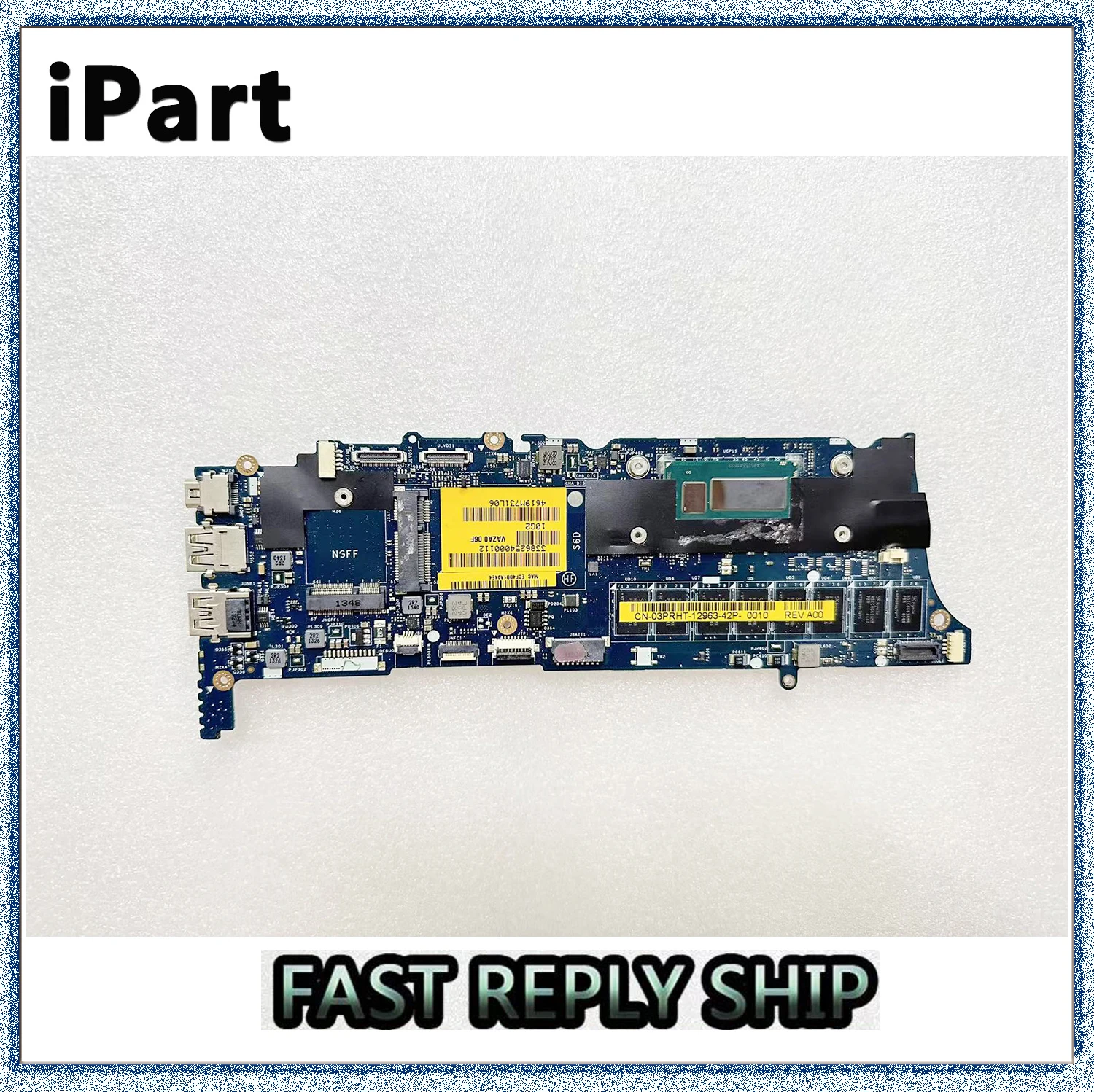 3PRHT LA-9262P For Dell XPS 12 9Q33 Laptop Motherboard I7-4500U CPU 8GB RAM  03PRHT CN-03PRHT