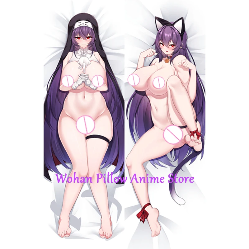 Dakimakura Anime Pillow Cover Veronica Double Sided Print Life-size Halloween Christmas Decoration