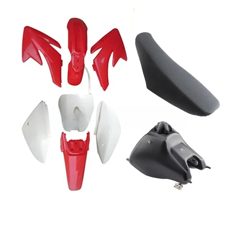 AliExpress 1Set Plastics Fairing Kit Fuel Tank Seat for Honda CRF70 140/150/160/125cc Dirt Bike Taotao Accessories