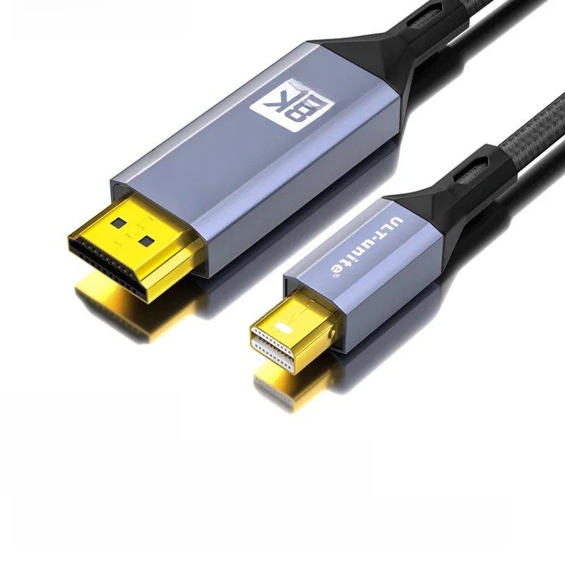 Kabel 8K60Hz Mini DisplayPort do HDMI 6.6FT Mini DP do HDMI 4K120Hz 2K165Hz do monitora Thunderbolt 2 iMac Surface Pro/Dock — zdjęcie produktu 7