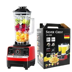 2L Multifunctional Countertop Blender Electric Mixer Professional Shakes And Crush for Smoothies Ice and Frozen Fruit