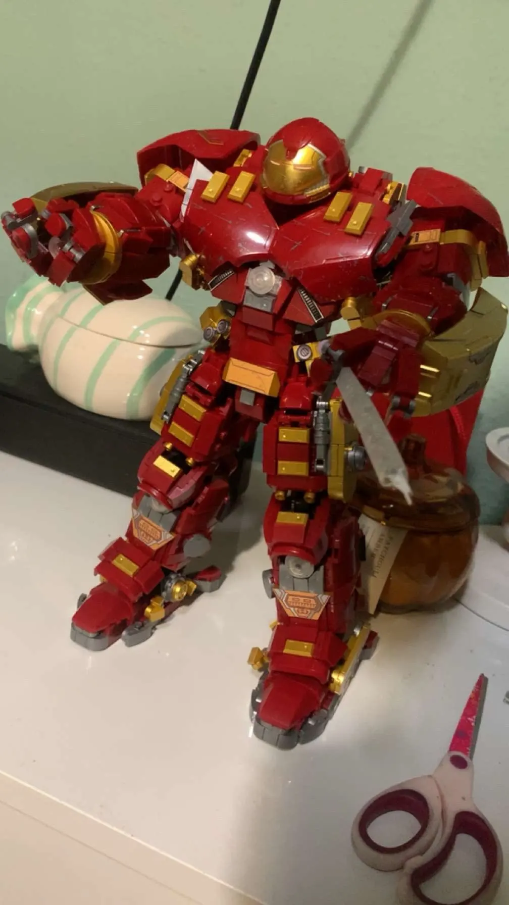 2700+pcs Iron Heroes Blocks Action Figures Mark Building Sets Buster Mech DIY Brick Collectible Toys for Boys Adult Kids Gifts photo review