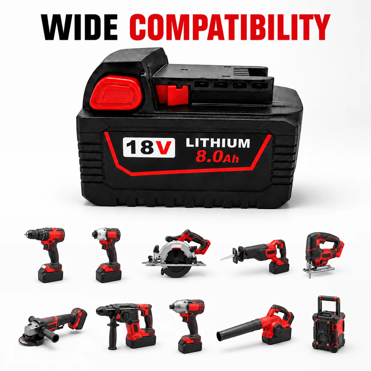 1/2/4 sztuki akumulatorów lito – Power Tools Ltd recenzja i cena