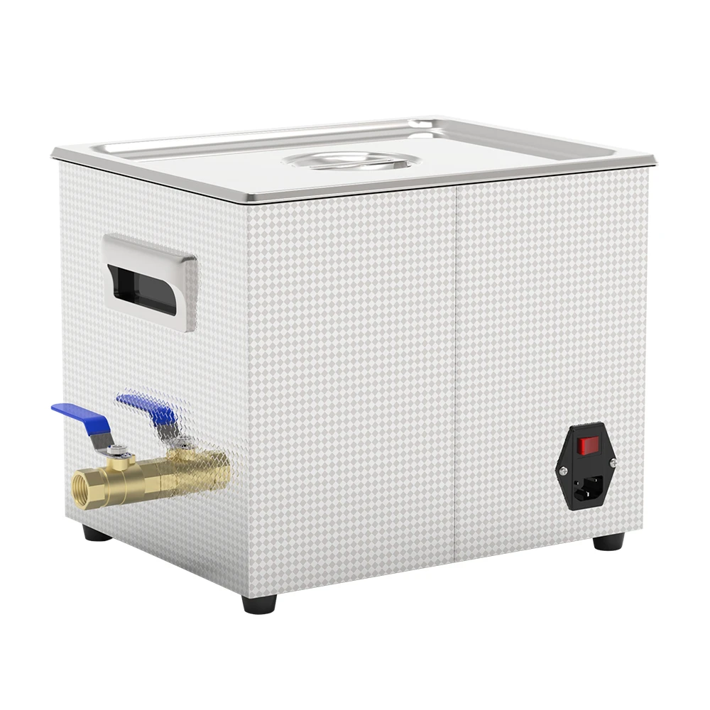 10L 360W Digital Ultrasonic Cleaner With DEGAS Heating Washing Auto Parts Hardware Metal Parts 3D Model PCB Cleaning